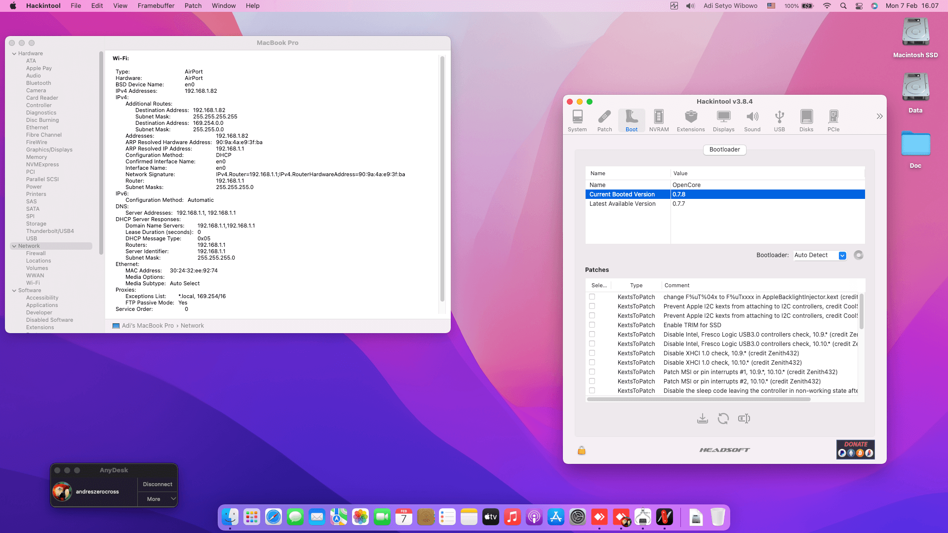 Acer Swift 3 SF314 54G 31YU 2nd [KabyLake   Intel UHD 620 + I2C]   OpenCore 8
